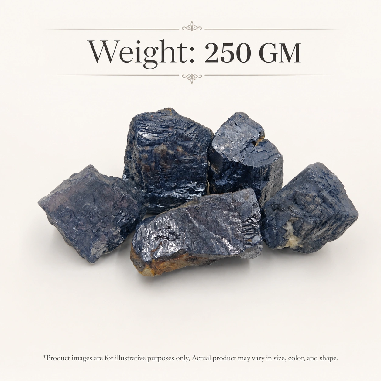 Raw Galena Stone | Natural Metallic Sulfide Crystal | Lead-Gray Mineral Specimen for Décor, Collectors & Crystal Display