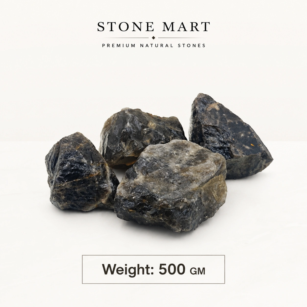 Smoky Quartz Natural Raw Gemstone Big Size Rough Stones 4 to 6 cm for Home Decor, Healing, Crystal Collection